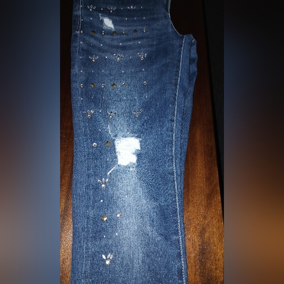 Blue Bebe stretch skinny ripped jeans - Picture 8 of 8